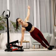 Hop-Sport HS-55s žingsniavimo treniruoklis, juodai raudonas