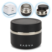 Maisto termosas Kadva Eater 350 ml juodas