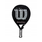 Padelio raketė Wilson Rental (juoda, fiberglass)