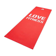 REEBOK neslystantis jogos ir mankštos kilimėlis, 4 mm, raudonas