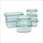 Stikliniai maisto indeliai 7 vnt.