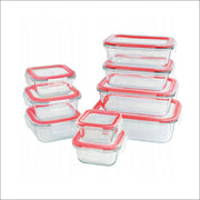 Stikliniai maisto indeliai 9 vnt.