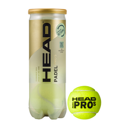 HEAD padelio kamuoliukai Pro S, 3 vnt. (OS)