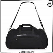 Sportinis krepšys–kuprinė 2in1 James Hawk, moteriškas (juoda)