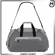 Sportinis krepšys–kuprinė 2in1 James Hawk, moteriškas (pilka)