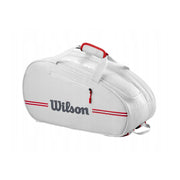 WILSON padelio krepšys Padel Team Bag, šviesiai baltas (off white)