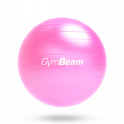 GYMBEAM gimnastikos kamuolys 65 cm, rožinis + pompa