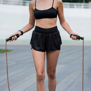 GYMTEK odinė šokdynė su guoliais, ilga, paminkštintomis rankenomis