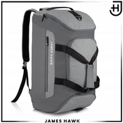 Sportinis krepšys–kuprinė 2in1 James Hawk, moteriškas (pilka)