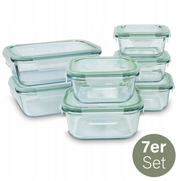 Stikliniai maisto indeliai 7 vnt.