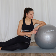 GYMBEAM gimnastikos kamuolys 65 cm, rožinis + pompa