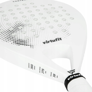 Padelio raketė VirtuFit Padel Control (balta/juoda)