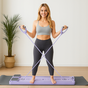 LOFTEK išmanus pilates pratimų treniruoklis (šviesiai violetinis)