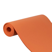 Neslystantis jogos ir fitneso kilimėlis, storas, 12 mm, oranžinis