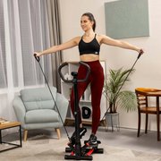 Hop-Sport HS-55s žingsniavimo treniruoklis, juodai raudonas