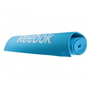 REEBOK neslystantis jogos ir mankštos kilimėlis, 4 mm, žydras