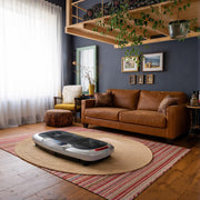 4D vibracinė treniruočių platforma 300 W su Bluetooth ir 5 programomis, pilkas/juodas