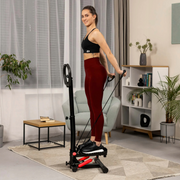 Hop-Sport HS-55s žingsniavimo treniruoklis, juodai raudonas