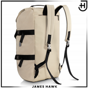 Sportinis krepšys–kuprinė 2in1 James Hawk, moteriškas (smėlio)