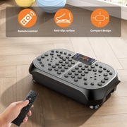 Vibracinė treniruočių platforma 4D 200 W su 99 lygiais