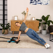 Hop-Sport HS-45s Slim žingsniavimo treniruoklis, juodai mėlynas