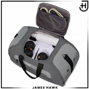 Sportinis krepšys–kuprinė 2in1 James Hawk, moteriškas (pilka)