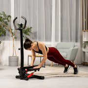 Hop-Sport HS-55s žingsniavimo treniruoklis, juodai raudonas