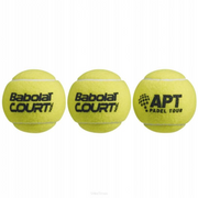 BABOLAT padelio kamuoliukai Court Padel, 3 vnt. (dėžutė)