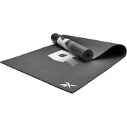 REEBOK neslystantis jogos ir mankštos kilimėlis, 4 mm, juodas